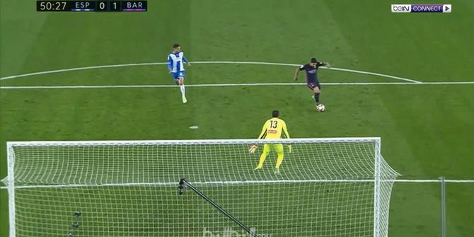 Barcelona Tambah Angka Lewat Espanyol