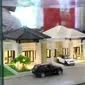 Maket rumah yang dipamerkan dalam pameran Indonesia Property Expo (IPEX) 2017 di JCC, Senayan, Jakarta, Jumat (11/8). Pameran proyek perumahan ini menjadi ajang transaksi bagi pengembang properti di seluruh Indonesia. (Liputan6.com/Angga Yuniar)