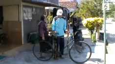 Berkat usahanya yang gigih menabung dari jerih payah menjadi buruh angkut pasar dan berjualan kembang. Pasangan suami istri bisa berangkat naik haji tahun 2018.