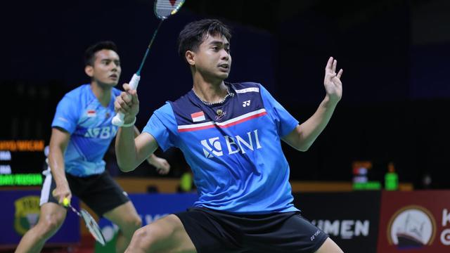 Rahmat Hidayat/Pramudya Kusumawardana - Indonesia Masters 2022 - Bulu Tangkis - 19 Oktober