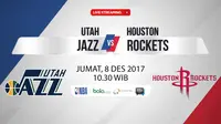 Utah Jazz Vs Houston Rockets (Bola.com/Adreanus Titus)