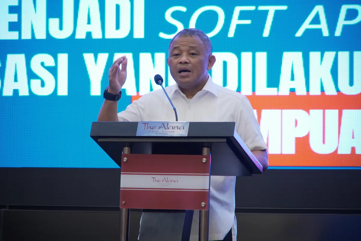 Direktur Pembinaan Kemampuan BNPT, Brigjen Pol. Wawan Ridwan, dalam kegiatan Koordinasi Penguatan Interoperabilitas Aparatur Pemerintah (Istimewa)