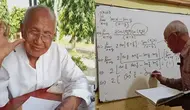 Sosok Melan Achmad, Mbah Guru Matematika Viral Mengajar Gratis, Muridnya Tembus CPNS (Sumber: Tiktok/binaprestasiswa)