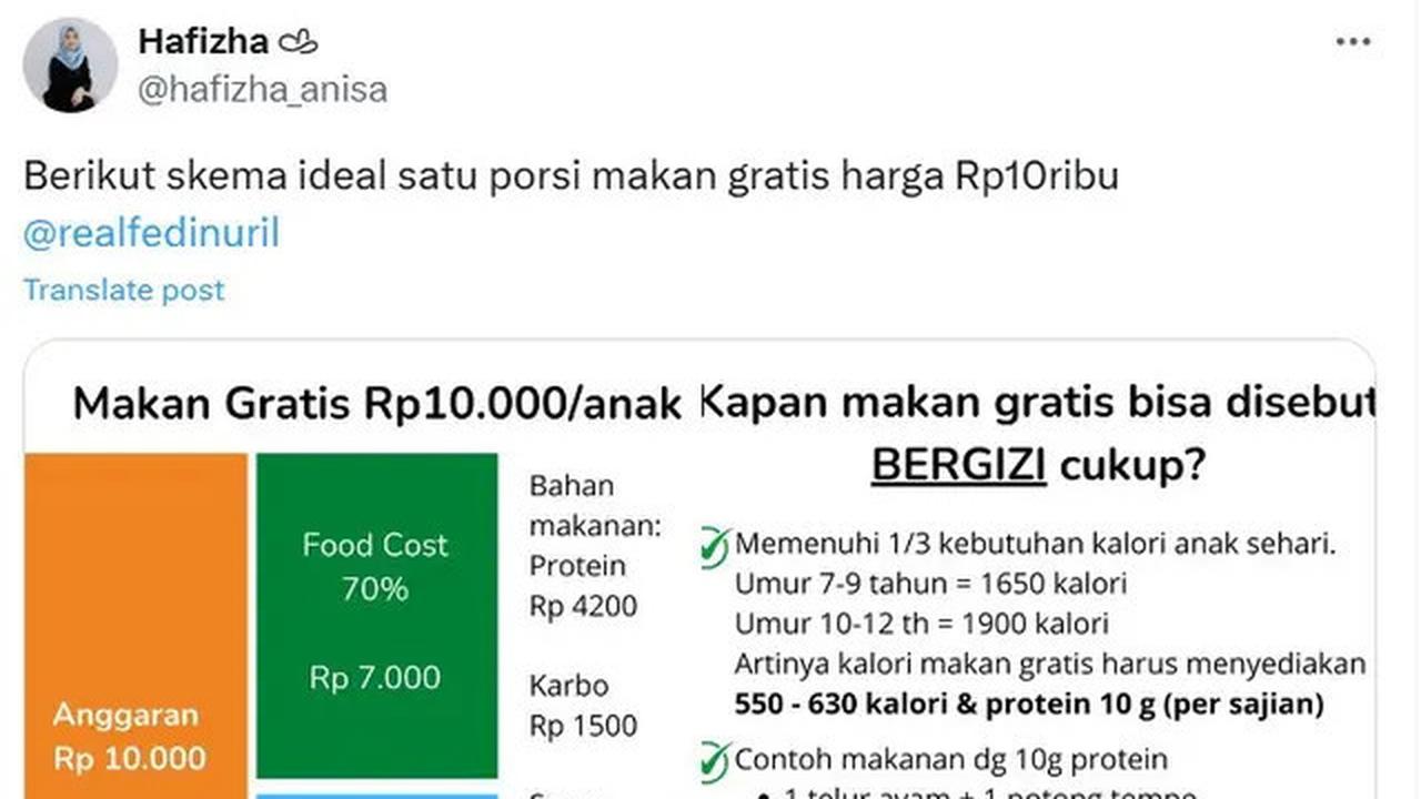Chef Devina Hermawan Usulkan 2 Menu Simpel Buat Program Makan Bergizi Gratis