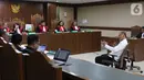 Terdakwa kasus korupsi proyek e-KTP Markus Nari menjalani sidang lanjutan di Pengadilan Tipikor, Jakarta, Senin (21/10/2019). Sidang tersebut beragendakan pemeriksaan terhadap terdakwa. (Liputan6.com/Herman Zakharia)