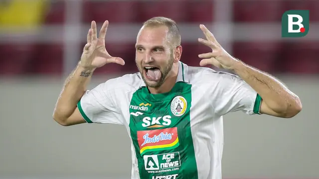 Foto: Wander Luiz dan Rashid Cetak Brace, Persib Bandung Kalahkan PSS Sleman di Pertandingan Lanjutan  BRI Liga 1