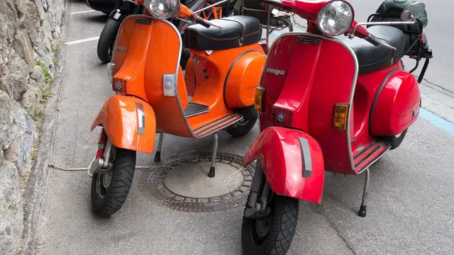 Ilustrasi kata-kata bijak, anak Vespa