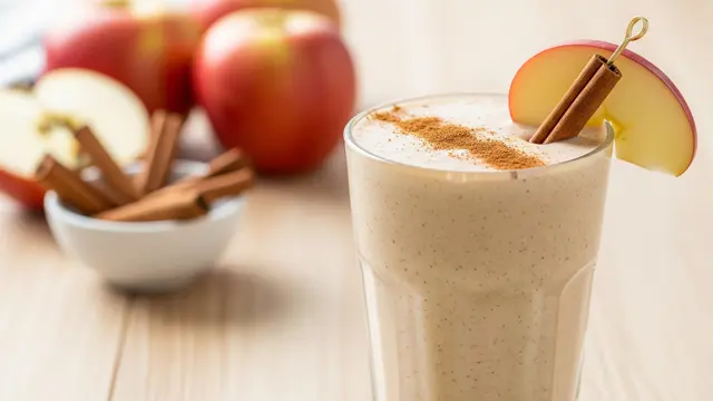 Smoothie Apel Kayu Manis Tanpa Gula