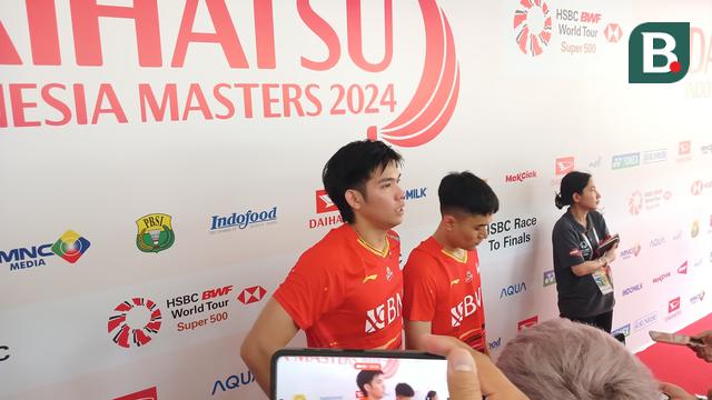 Leo Rolly Carnando/Daniel Marthin di Indonesia Masters 2024