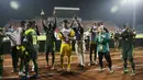 Di sisi lain, Senegal sebenarnya telah terlebih dahulu lolos ke perempatfinal Piala Afrika 2021 usai menyingkirkan Cape Verde pada Selasa (25/01/2022) di Stade Omnisports de Bafoussam, Kamerun. (AP/Sunday Alamba)