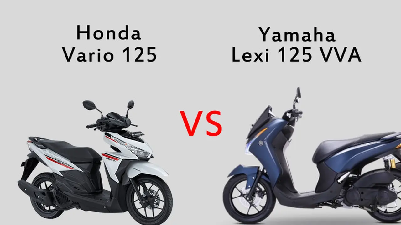 Honda Vario 125 vs Yamaha Lexi 125 VVA