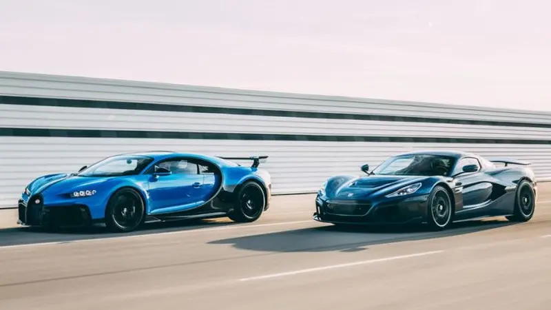 Rimac dan Bugatti (Autocar)