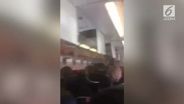 VIDEO: Rekaman Menegangkan Pesawat AirAsia Alami Masalah di Udara