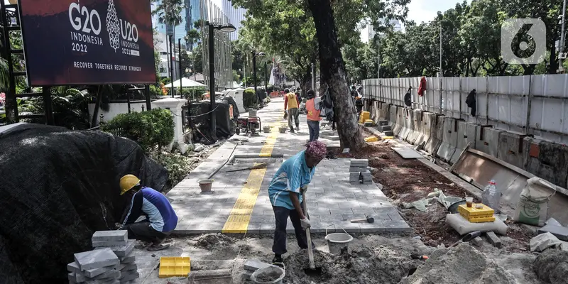 Pemprov DKI Jakarta Alokasikan Rp 171 M untuk Pembangunan Trotoar