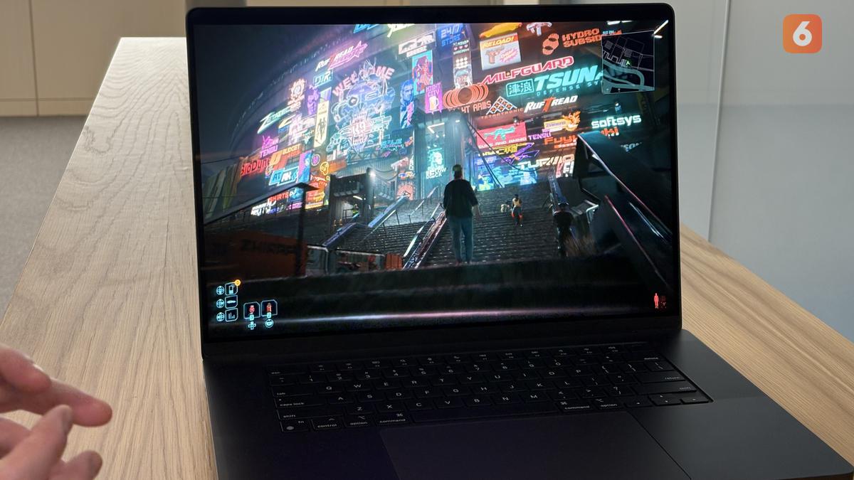 Eksklusif WWDC25: CD Projekt Red Pamer Cyberpunk 2077 di MacBook Pro, Tembus 120 FPS Tanpa Colok Charger!