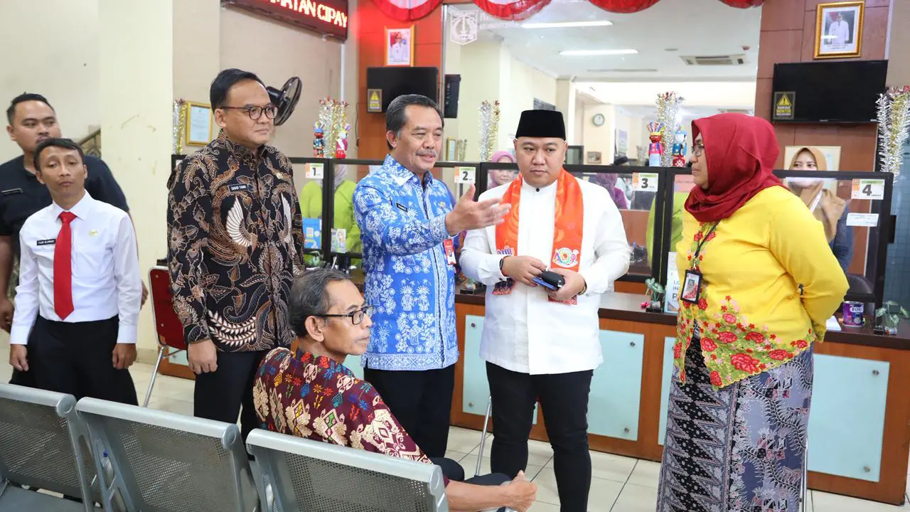 Kepala Badan Strategi Kebijakan Dalam Negeri (BSKDN) Kementerian Dalam Negeri (Kemendagri) Yusharto di Kantor Bappeda Provinsi DKI Jakarta Gedung Graha Ali Sadikin Balai Kota DKI Jakarta, Jumat 14 November 2025 (Istimewa)
