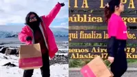 Terjauh, Wanita Ini Melintasi 4 Benua untuk Antar Makanan
