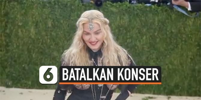 VIDEO: Madonna Batalkan 2 Konser di Paris Karena Virus Corona