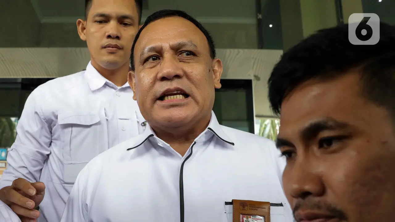Firli Bahuri usai Diperiksa Dewas KPK