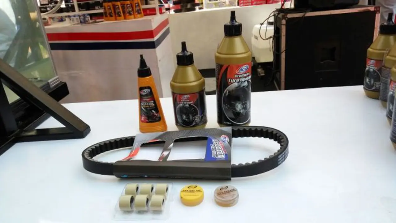 MK Kashiyama dan RCA Motorcycle Parts Kenalkan Produk Baru
