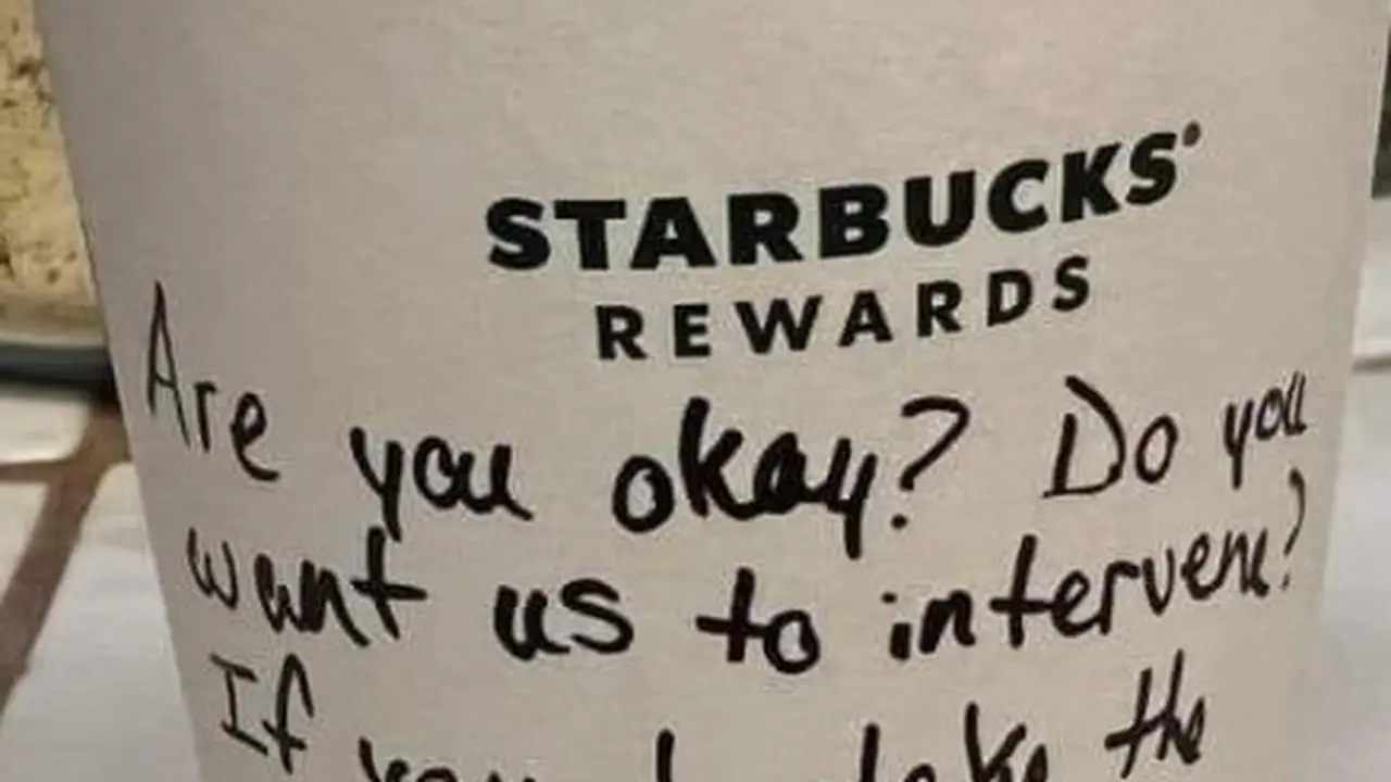 Catatan yang Diberikan oleh Barista Starbucks