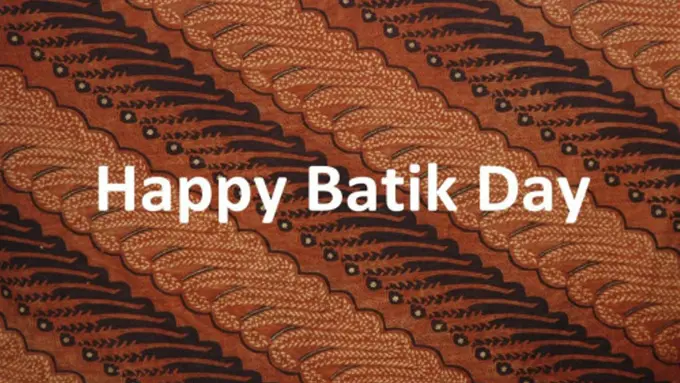 Selamat Hari Batik Nasional 2015!