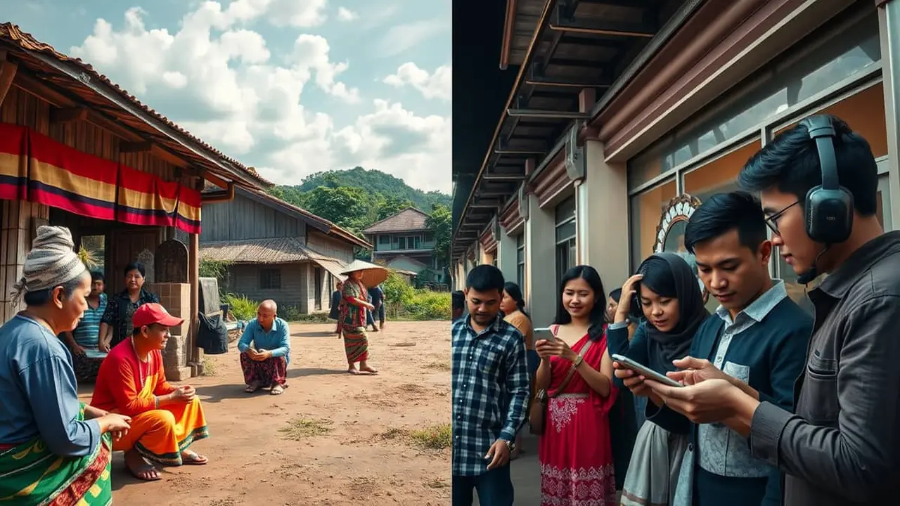 penyebab perubahan sosial budaya