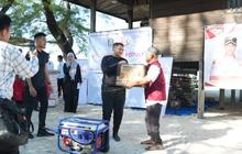 Pererat Sinergi, Polda Sulsel dan Pemkot Makassar Salurkan Bantuan di Pulau Lanjukang