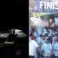 Pesawat Citilink keluar landasan saat mendarat di Bandara Internasional Minangkabau, hingga 1.000 orang ikuti color run 5 km di Bandung.