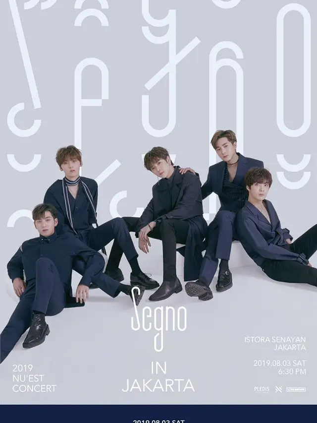 Konser Nu'Est di Jakarta (Twitter/ mecimapro)