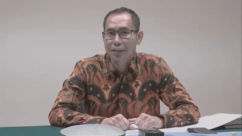 Joedha Nugraha, Dirjen PWNI dan BHI dalam press briefing Kemlu bersama dengan awak media pada Rabu 13 Mei 2020.