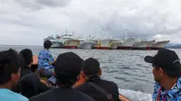 Agar seluruh WNI yang ada di Fiji bisa menyalurkan hak pilih mereka, PPLN Fiji rela menjemput ABK yang sedang berada di tengah laut. (KBRI Suva)