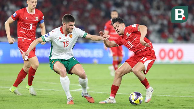 Foto: Timnas Indonesia Vs Bulgaria di Final FIFA Series 2026