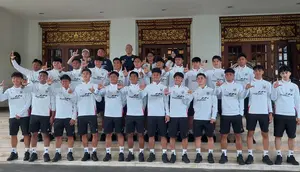 Timnas Indonesia U-19 di Piala AFF U-19 2026. (Bola.com/Ana Dewi)
