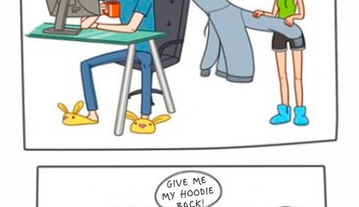 Gambar Komikal: Beginilah Kompleksnya Hidup Seorang Wanita ...