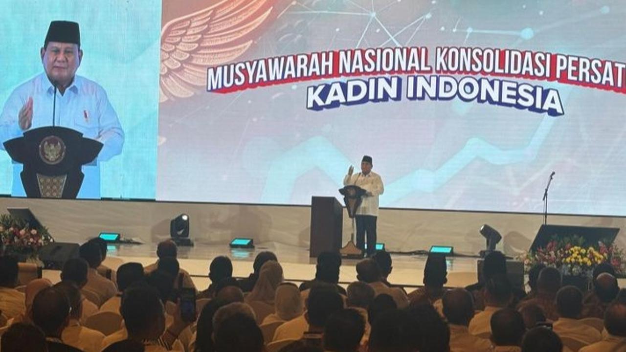 VIDEO: Berapi-api Prabowo Kepalkan Tangan Obral Proyek di Kadin, Tol hingga Bandara Dibangun Swasta
