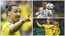 Kabar transfer terkini, Kamis (16/6/2016), diwarnai rencana Munchen menyaingi MU untuk mendapatkan Zlatan Ibrahimovic dan keinginan Arsenal boyong Mario Gotze. (AFP)
