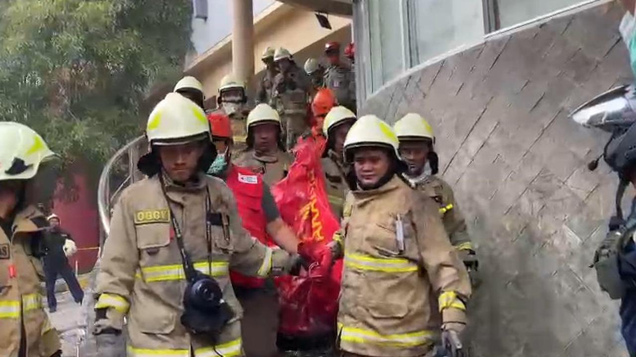 Tubuh Lima Korban Kebakaran Glodok Sudah Tak Utuh