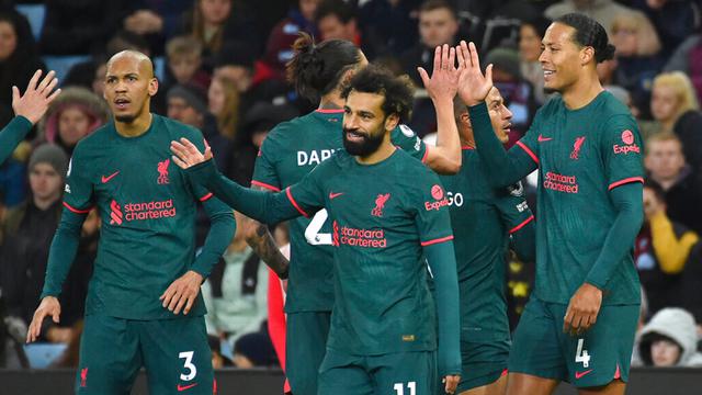 Hajar Aston Villa, Liverpool Raih Tiga Kemenangan Beruntun di Liga Inggris