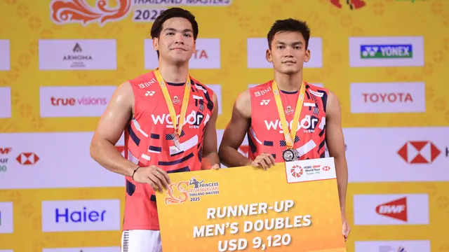 Muhammad Shohibul Fikri/Daniel Marthin - Thailand Masters 2025 - Bulu Tangkis