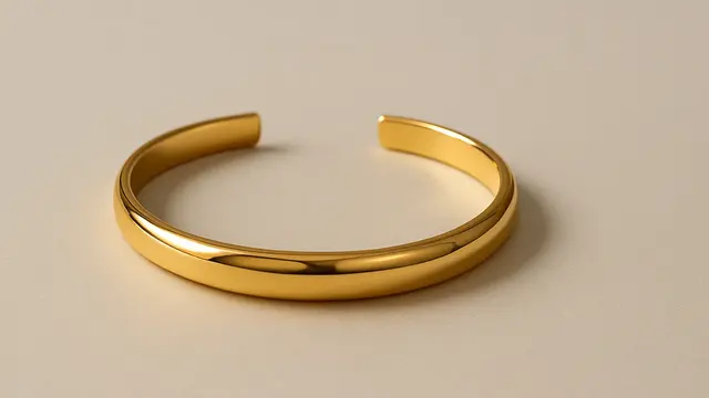 Model Gelang Emas Minimalis 2025