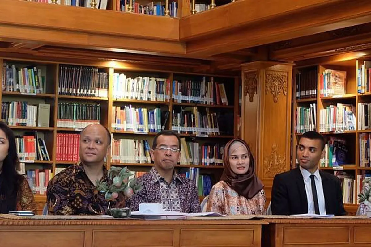 Acara konferensi pers Habibie Festival