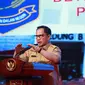 Mendagri Tito Karnavian saat membuka Rapat Koordinasi Bidang Politik dan Pemerintahan Umum dan Deteksi Dini Mendukung Sukses Pilkada Serentak Tahun 2020 di Bali Nusa Dua Convention Center, Kamis (27/02/2020).