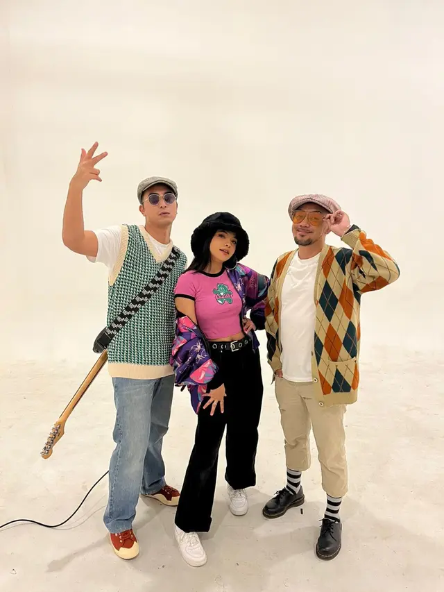 Sara Fajira bareng Winky Wiryawan dan Osvaldo Nugroho. (Dok. IST, Artis Terkait)