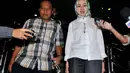 Tampak ekspresi lelah dari wajah istri Tubagus Chaeri Wardana setelah dicecar penyidik terkait kasus dugaan suap sengketa Pilkada Lebak, Banten (Liputan6.com/Johan Tallo)