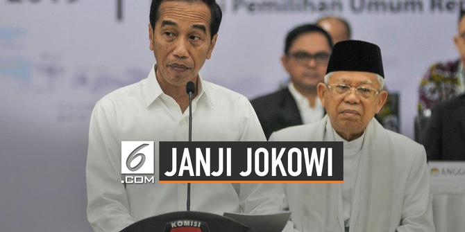 VIDEO: Mengingat Janji Jokowi Apabila Terpilih Presiden 2019-2024
