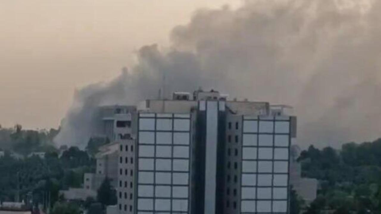 serangan israel ke stasiun tv iran
