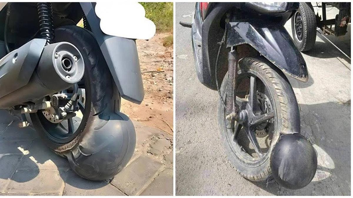 6 Potret Ban Motor Benjol Ini Bikin Tepuk Jidat, Disebut Netizen Hamil 9 Bulan