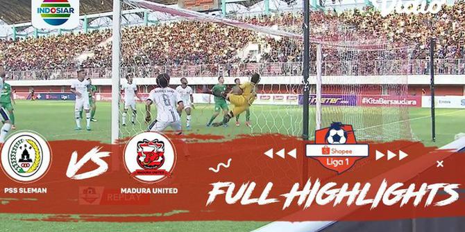 VIDEO: Highlights Liga 1 2019, PSS Vs Madura United 2-2
