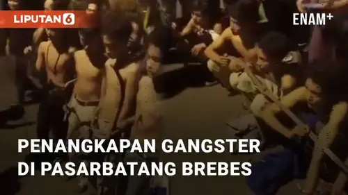 VIDEO: Viral Penangkapan Gangster di Pasarbatang Brebes oleh Warga